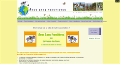 Desktop Screenshot of anes-sans-frontieres.com